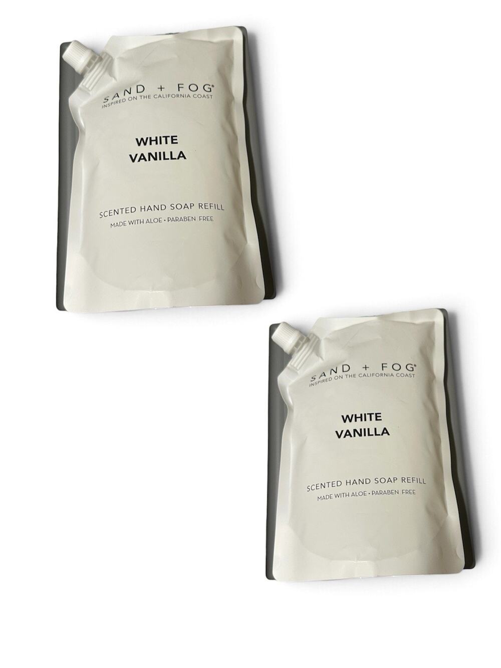 SAND + FOG 2x White Vanilla Hand Soap Refill 34 fl. oz Paraben Free